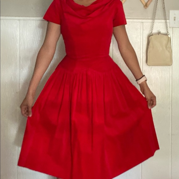 Handmade Vintage Dress - Picture 10 of 12